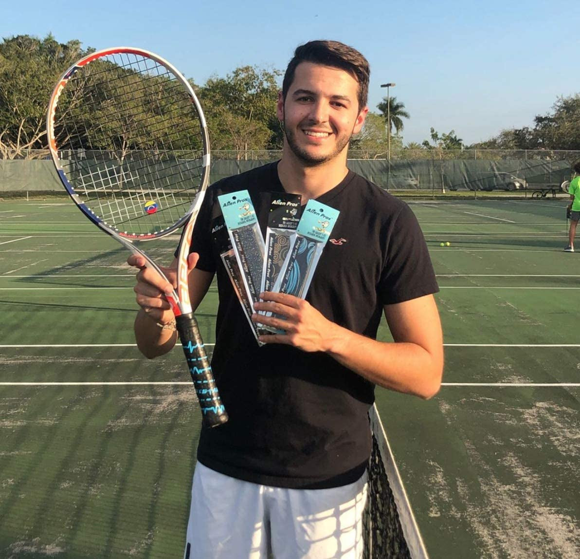 Tennis Racket Grip Tape – Tac Moisture Feel Tennis Grip – Tennis Overgrip Grip Tape Tennis Racket – Wrap Your Racquet for High Performance