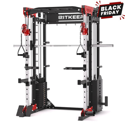 PMAX 5600 Home Gym Smith Machine - Integrated Weight System