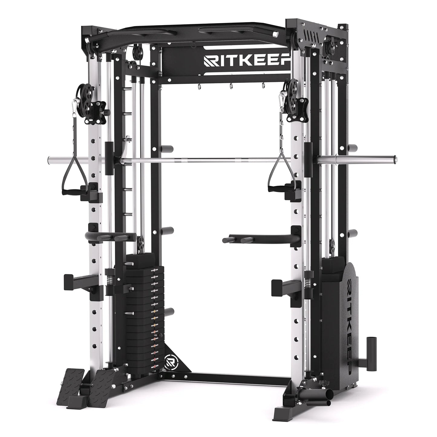 PMAX 5600 Home Gym Smith Machine - Integrated Weight System