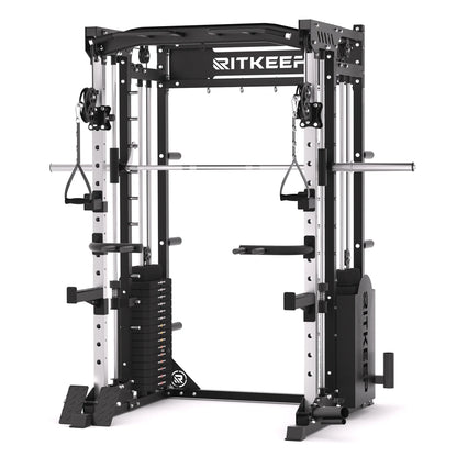 PMAX 5600 Home Gym Smith Machine - Integrated Weight System