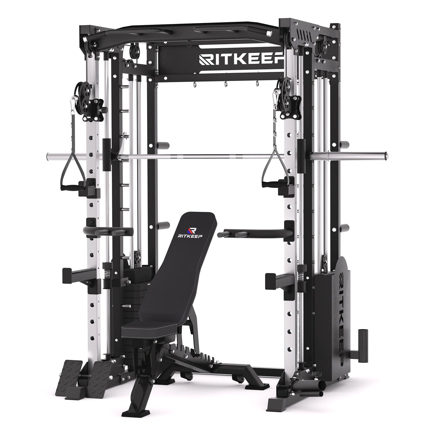 PMAX 5600 Home Gym Smith Machine - Integrated Weight System
