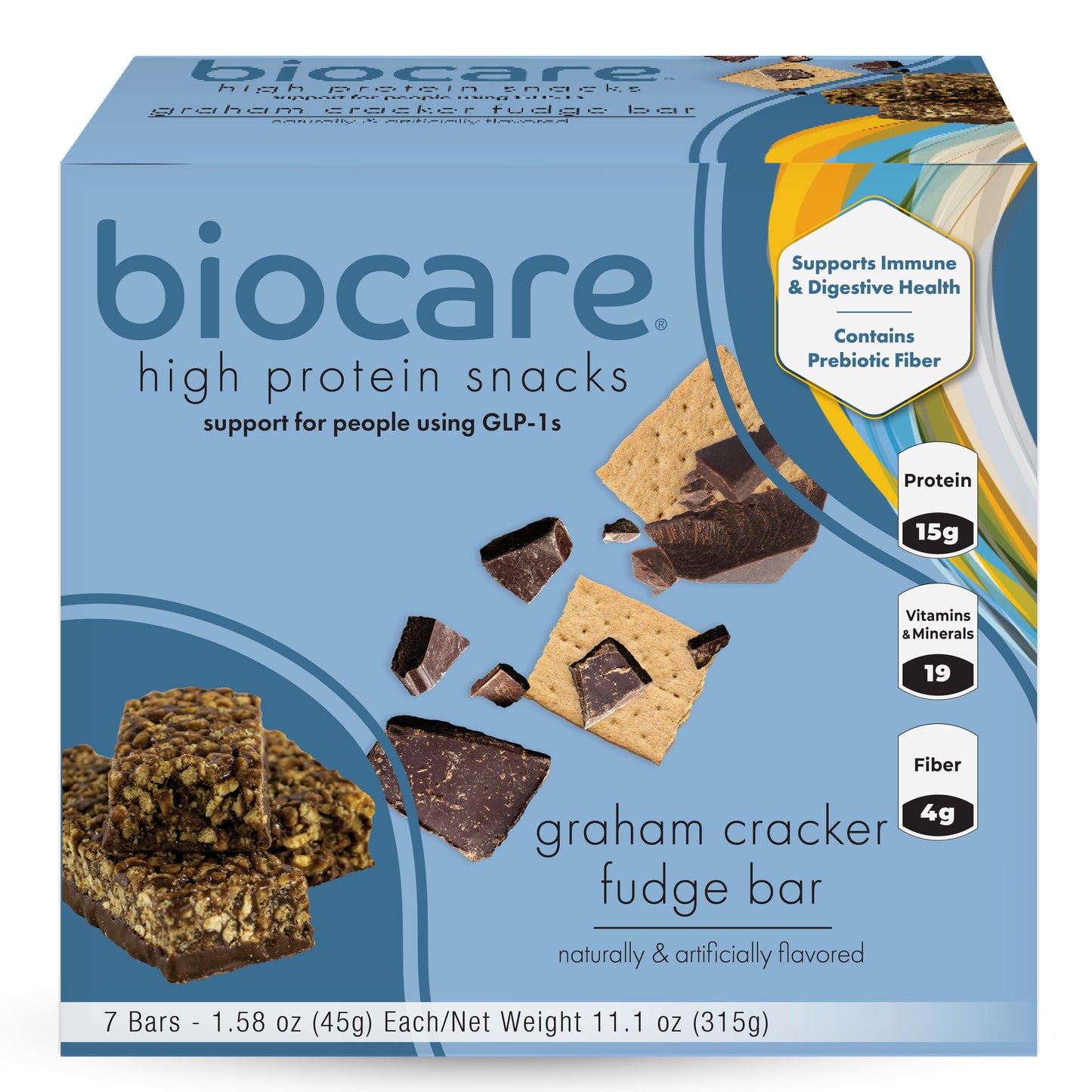 15G Protein Graham Cracker Fudge Bar