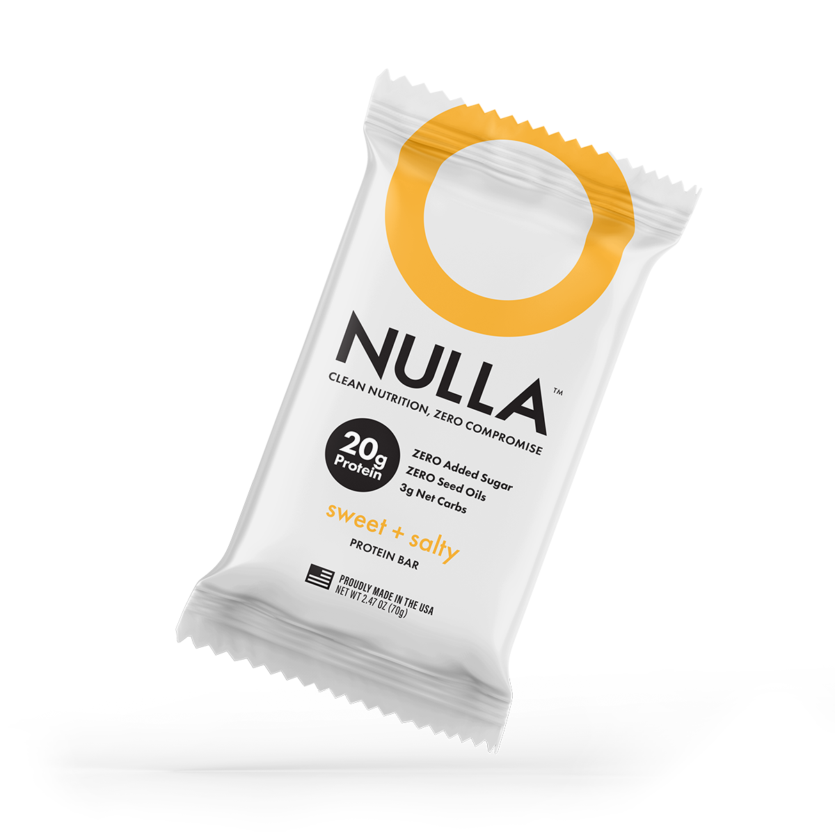 CleanForm Nutrition Nulla Protein Bar - 2 Flavors - Box of 12