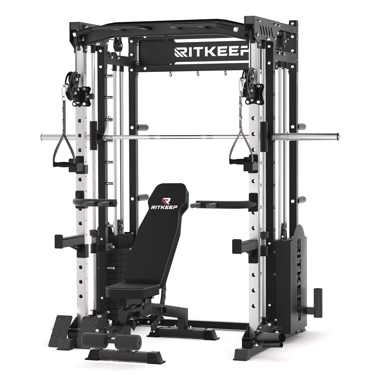 PMAX 5600 Home Gym Smith Machine - Integrated Weight System